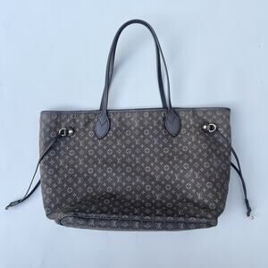 Louis Vuitton Neverfull MM Ldylle Mini Lin Brown Tote Shoulder Bag